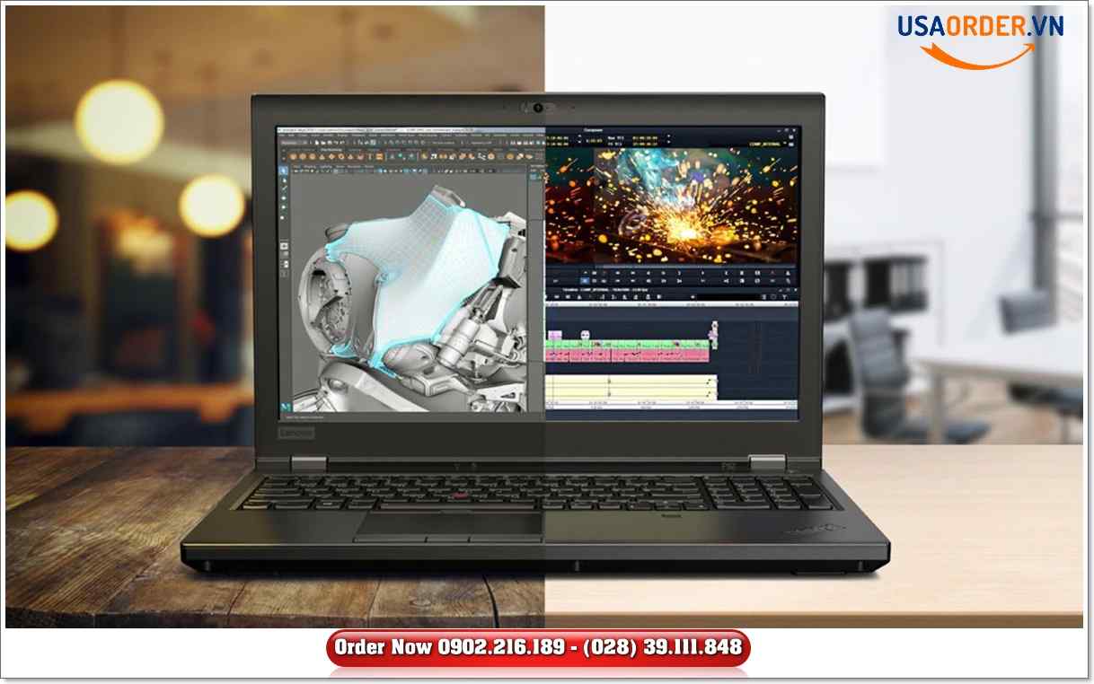 ThinkPad P52 - Đặt mua trực tuyến : Intel Xeon 6 nhân, Quadro P3200 VR