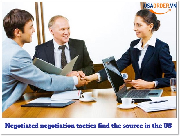 Negotiated negotiation tactics find the source in the US