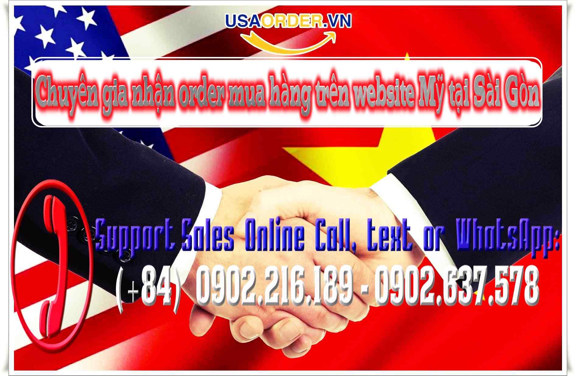 Chuyên gia nhận order mua hàng trên website Mỹ tại Sài Gòn