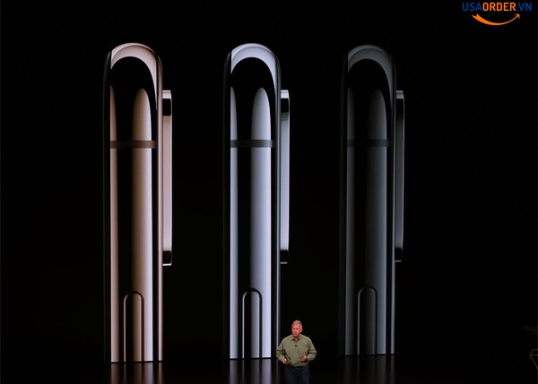 Ba màu sắc của iPhone Xs và Xs Max là vàng, bạc và xám đen.