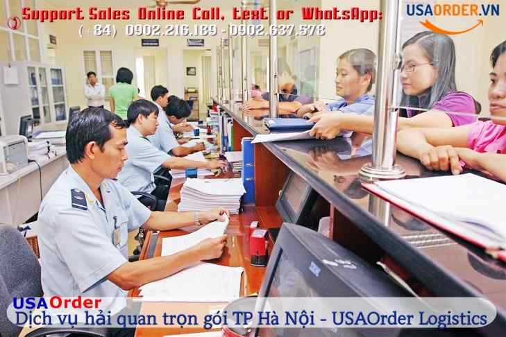 vDịch vụ hải quan trọn gói TP Hà Nội - USAOrder Logistics