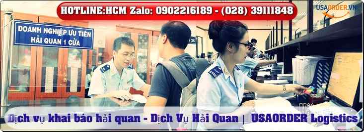 Dịch vụ khai báo hải quan - Dịch Vụ Hải Quan |  USAORDER Logistics