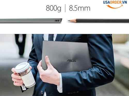 Mỏng và phong cách - dày 0.3 "/ 8.5 mm, màn hình USB-C mỏng nhất thế giới