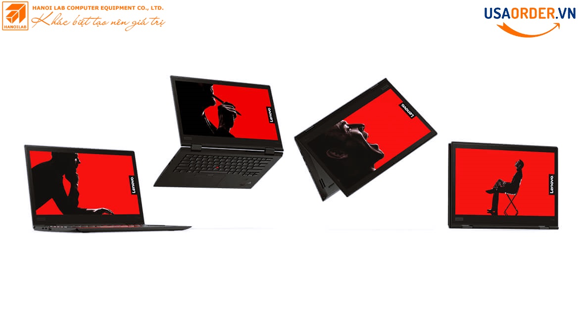Lenovo ThinkPad X1 Yoga thể hiện trong bốn chế độ sử dụng khác nhau