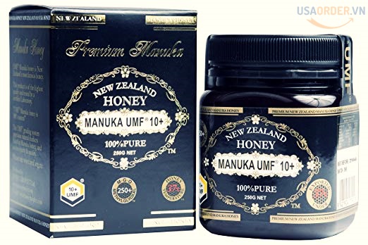 Manuka honey UMF 10+ and 100% Manuka honey UMF 10+ in