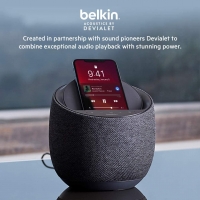 Belkin Soundform Elite - Loa thông minh kiêm sạc không dây, hợp tác với Devialet