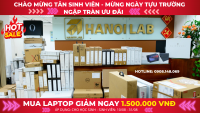 MỪNG NGÀY TỰU TRƯỜNG - MUA LAPTOP GIẢM NGAY 1.500.000