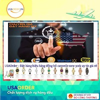 USAOrder - Đặt hàng hiệu hãng đồng hồ caravelle new york uy tín giá rẻ