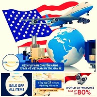 Vận chuyển hàng từ Mỹ về Việt Nam Order tính toán thời gian & giá cả
