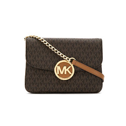 Túi Xách Michael Kors Signature Fulton Flap Crossbody - Nhập Khẩu Mỹ