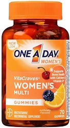 Kẹo dẻo đa Vitamin dành cho nữ One a Day Women Vitacraves 70 Viên - Nhập Khẩu Mỹ