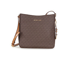 Michael Kors Jet Set Travel Large Messenger Bag - Brown - Nhập Khẩu Mỹ