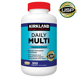 Viên uống bổ sung vitamin Kirkland Signature Daily Multi 500 viên - Nhập Khẩu Mỹ