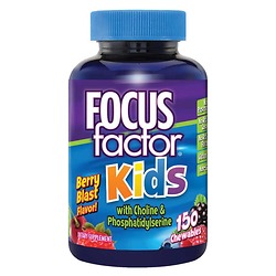 Kẹo bổ phát triển trí não cho trẻ FOCUS Factor For Kids 150 viên - Nhập Khẩu Mỹ