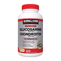 Viên uống bổ khớp Kirkland Glucosamine 1500mg & Chondroitin 1200mg - Nhập Khẩu Mỹ