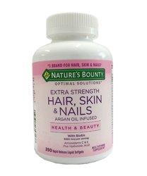 Vitamin Tổng Hợp Nature's Bounty Extra Strength 250 Tablets Hair Skin Nails - Nhập Khẩu Mỹ