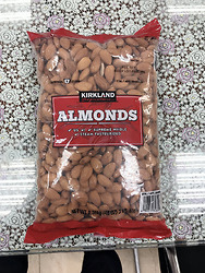 Hạt Hạnh Nhân Sấy Khô Kirkland Almonds - 1.36kg - Nhập Khẩu Mỹ
