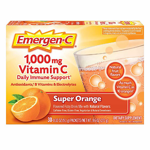 Bột Hòa Tan Vitamin C Emergen-C 1000 mg - 30 gói - Nhập Khẩu Mỹ
