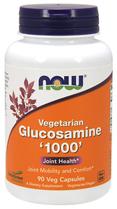 Viên Uống Bổ Sung NOW Supplements, Glucosamine '1000' (GreenGrown Glucosamine), Vegetarian, 90 viên - Nhập Khẩu Mỹ