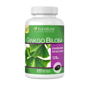 Viên uống Ginkgo Biloba 120mg Mỹ 340 viên bổ não, trị tiền đình, tăng trí nhớ