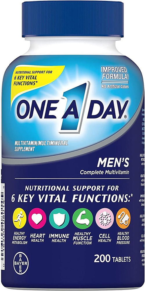 Vitamin One A Day cho nam One A Day Men’s Multivitamin 200 viên - Nhập Khẩu Mỹ