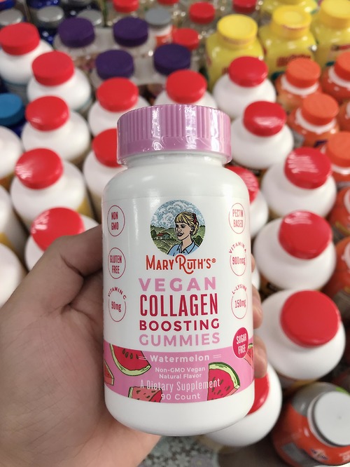Viên Uống Vegan Collagen Boosting Gummies - 90 viên - Nhập Khẩu Mỹ
