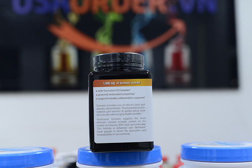 Viên uống tinh chất nghệ Youtheory Turmeric 1000mg 180 viên - Nhập Khẩu Mỹ
