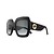 Kính Nữ Gucci GG0102S 001 BlackGrey GG0102S Square Sunglasses