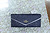 Ví Nữ - Coach Crossgrain Leather Wallet, Navy - Nhập Khẩu Mỹ