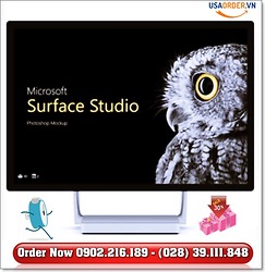 Surface book - Surface studio chính hãng đặt hàng giá rẻ tphcm