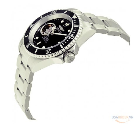 Đồng Hồ Pro Diver Automatic Black Dial Stainless Steel Men's Watch
