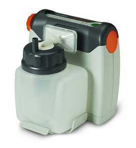 DEVILBISS VACU-AIDE HOMECARE COMPACT SUCTION UNIT AND CASE