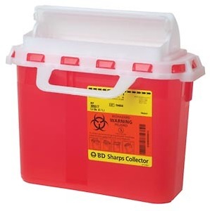 BD PATIENT ROOM SHARPS CONTAINERS