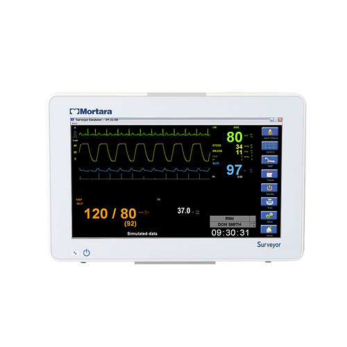 MORTARA SURVEYOR S12 PATIENT MONITOR-TOUCHSCREEN COLOR DISPLAY
