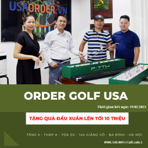 Order Golf Mỹ - Nhận Quà Như Ý 2023