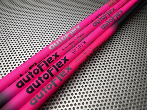 AutoFlex Golf Driver Shaft Pink Longer & Straighter Drives