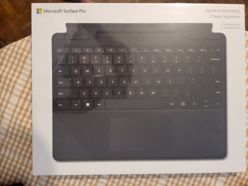 Bàn phím Surface Pro 9/8/X ( có khe bút ) ( Combo Hộp + Bút )